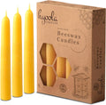 5" All Natural Beeswax Taper Candles - 5 Hour Burn Time - 5 Pack
