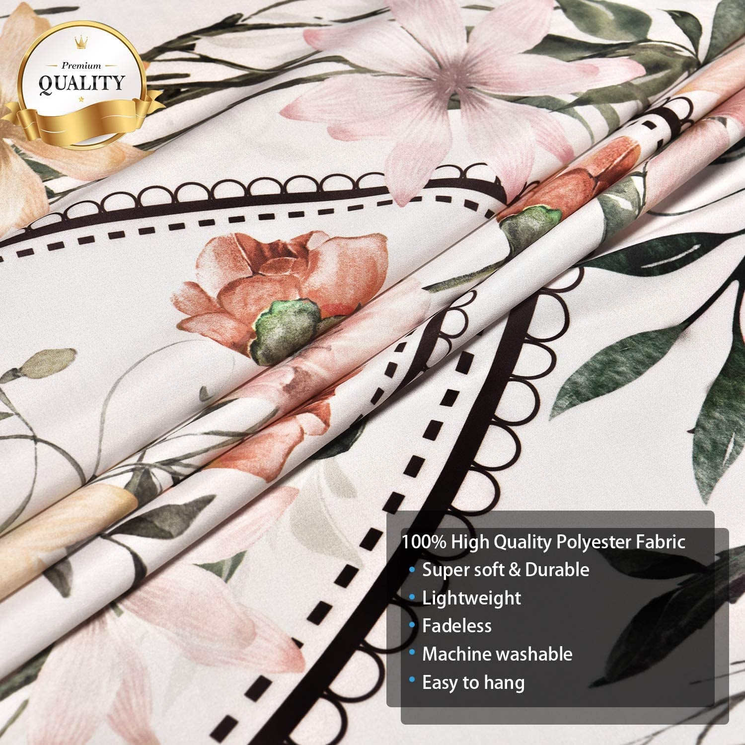 Mandala Tapestry Floral Medallion Tapestry Sketched Flower Plant Tapestry Bohemian Hippie Tapestry for Room (59.1 X 59.1 Inches)