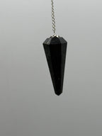 Hematite Pendulum w/Silver Plated Chain