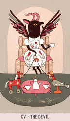 Wicked Moon Tarot deck and guidebook by Lunastorta and Giorgia Farano