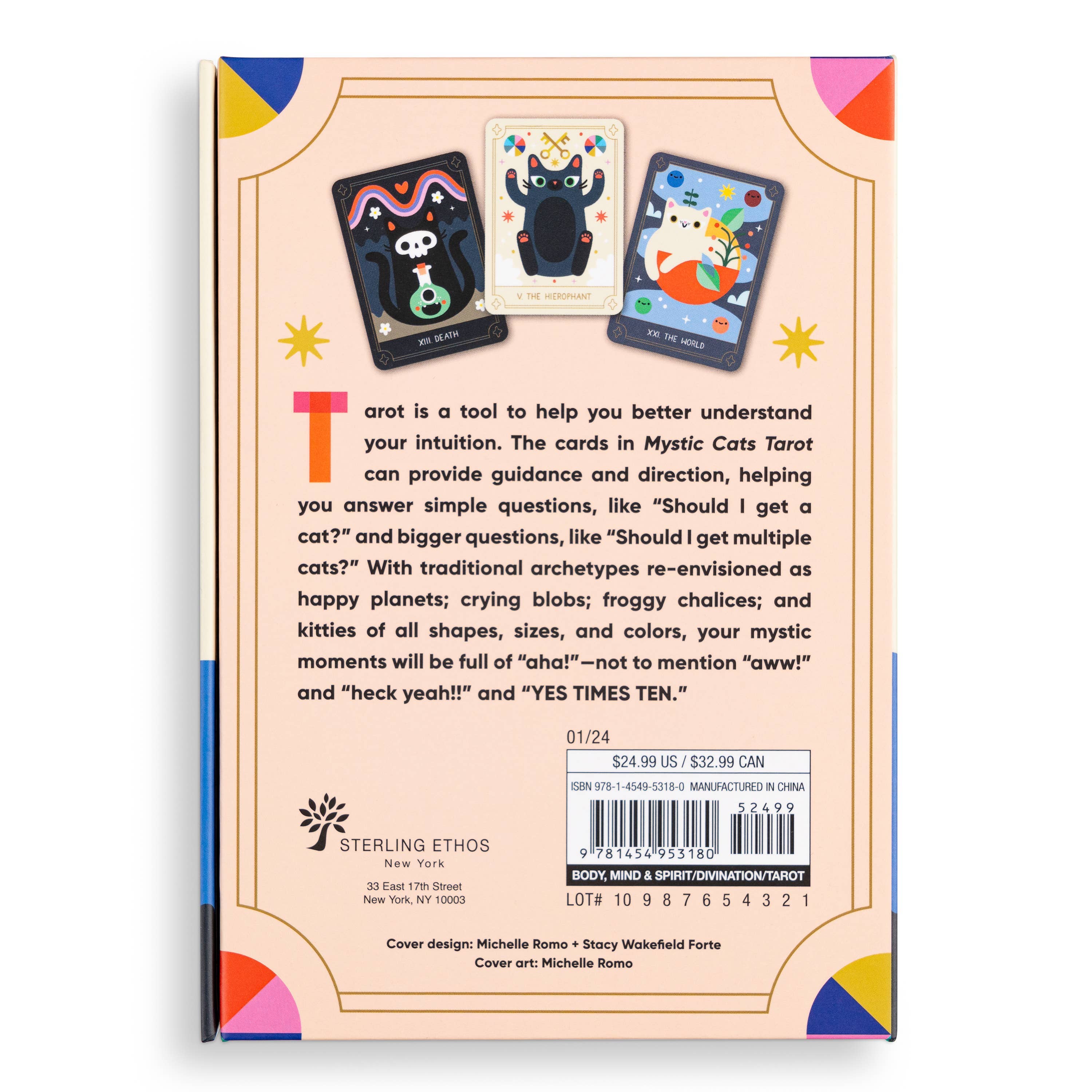 Mystic Cats Tarot by Michelle Romo