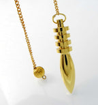 Egyptian Pendulum - Brass Metal Dowsing & Divination Tool for Reiki Chakra & Metaphysical Spirituality