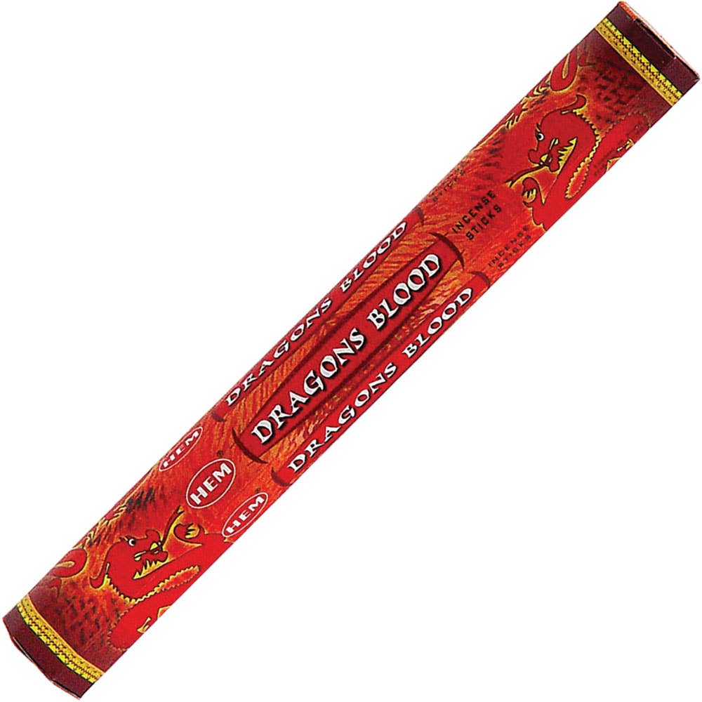 Hem Dragons Blood Incense - 20 grams Hexagonal Pack