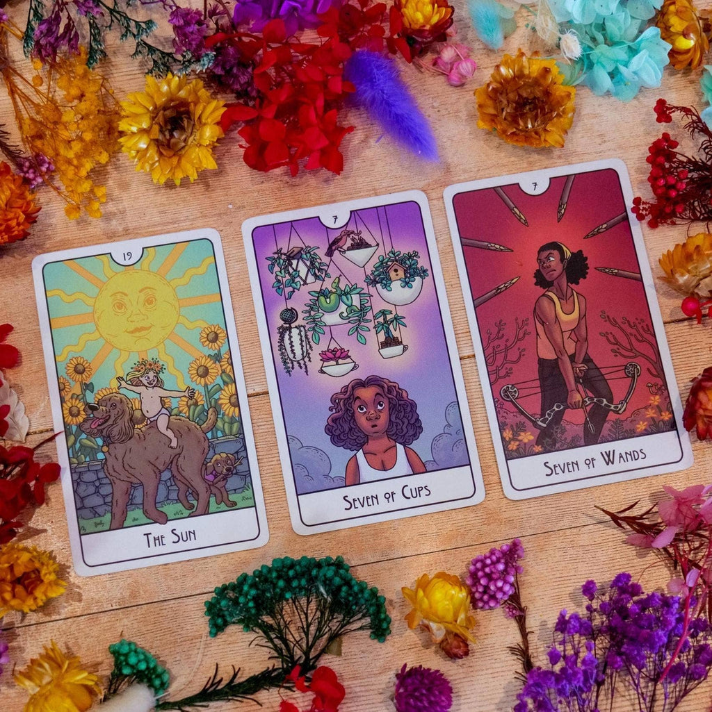 This Might Hurt Tarot deck and guidebook by Isabella Rotman