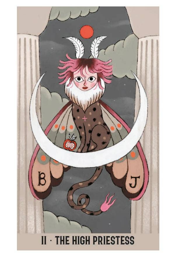 Wicked Moon Tarot deck and guidebook by Lunastorta and Giorgia Farano