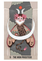 Wicked Moon Tarot deck and guidebook by Lunastorta and Giorgia Farano