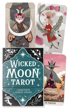 Wicked Moon Tarot deck and guidebook by Lunastorta and Giorgia Farano