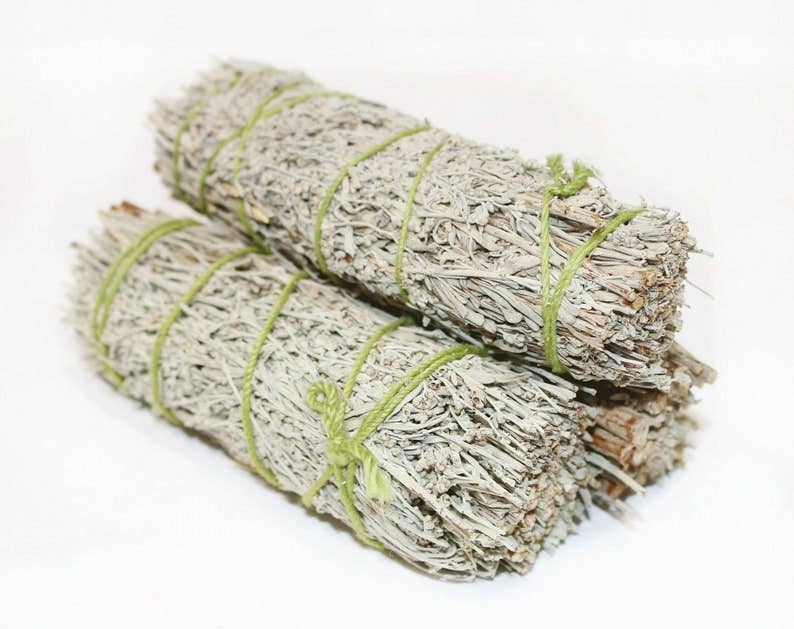 Blue Sage Smudge Stick - 4"