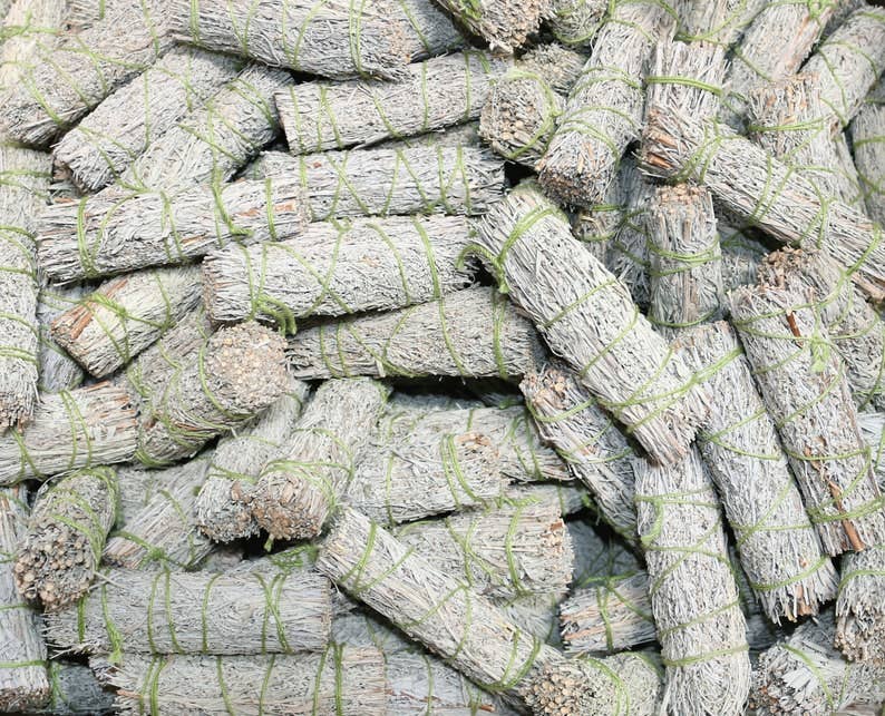 Blue Sage Smudge Stick - 4"
