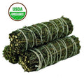 Organic Mugwort Smudge Stick - 4"