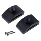 Classy Clamps Wooden Quilt Wall Hangers - 2 Large Clips (Black) and Screws for Wall Hangings - Tapestry Hangers / Quilt Hangers for Wall Hangings - Quilt Clips / Wall Clips for Hanging / Quilt Rack