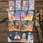 Wicked Moon Tarot deck and guidebook by Lunastorta and Giorgia Farano