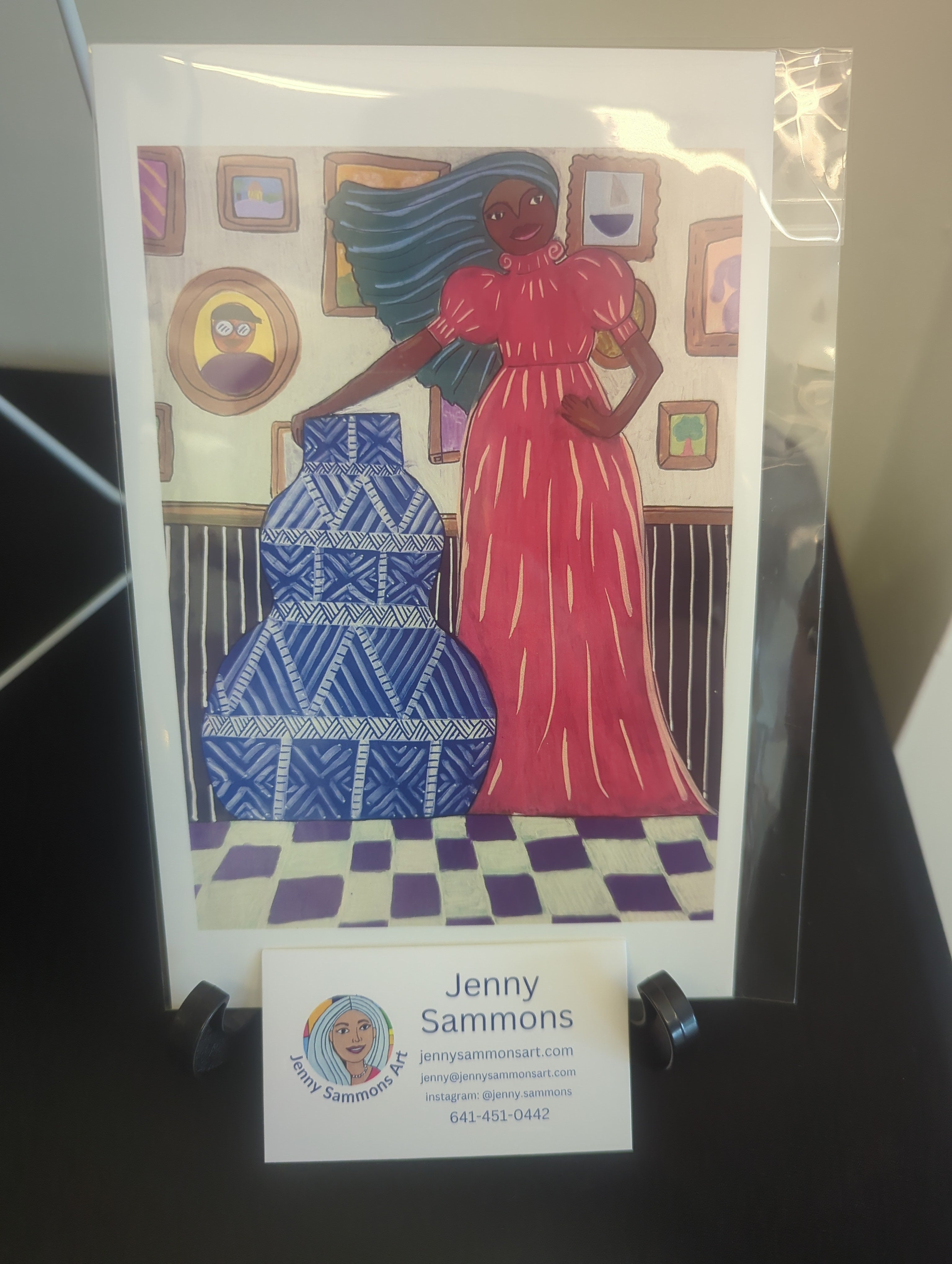 Jenny Sammons Art - card