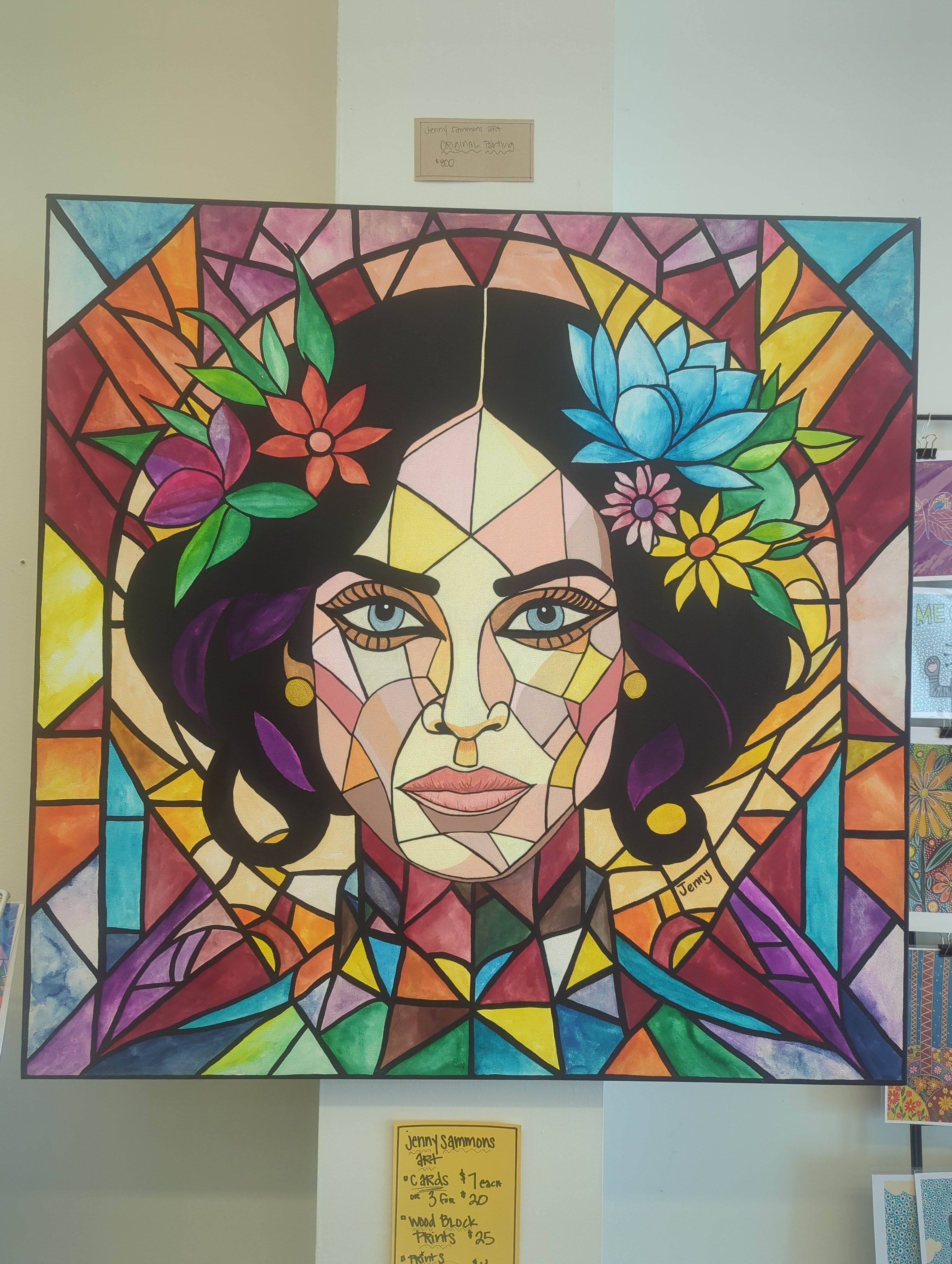 Jenny Sammons Art - ORIGINAL acrylic